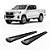 Estribo Hilux 2010 2011 2012 2013 2014 CD Alumínio Preto - Imagem 1