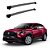 Travessa Rack Teto Corolla Cross 2021 2022 Prata - Imagem 1