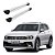 Travessa Rack Teto Tiguan 2018 2019 2020 2021 2022 Prata - Imagem 1
