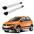 Travessa Bagageiro CrossFox 2004 2005 2006 2007 2008 Prata - Imagem 1