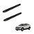 Estribo Fiat Toro 2020 2021 2022 Plástico Preto 2132mm - Imagem 2