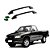 Rack Teto Longarina S10 2007 2008 2009 2010 Preto Colado - Imagem 1