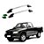 Rack Teto Longarina S10 2003 2004 2005 2006 Prata Colado - Imagem 1