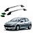 Rack Teto Longarina Peugeot 206 1998 1999 2000 Cromo Colado - Imagem 1