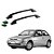 Rack Teto Longarina Gol G2 1998 1999 2000 2001 Preto Colado - Imagem 1