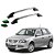 Rack Teto Longarina Gol G4 2009 2010 2011 2012 Cromo Colado - Imagem 1