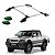 Bagageiro Teto L200 Sport 2006 2007 2008 2009 Prata Colado - Imagem 1