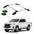 Bagageiro Teto Hilux 2011 2012 2013 2014 2015 Prata Colado - Imagem 1