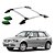 Bagageiro Teto Gol G4 2004 2005 2006 2007 2008 Prata Colado - Imagem 1
