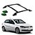 Bagageiro Teto Gol G6 2012 2013 2014 2015 2016 Preto Colado - Imagem 1