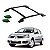 Bagageiro Teto Clio 2004 2005 2006 2007 2008 Preto Colado - Imagem 1