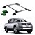 Bagageiro Teto Amarok 2021 2022 Cabine Dupla Cromo Colado - Imagem 1
