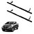Estribo Strada 2021 2022 Cabine Simples E Dupla Slim Preto - Imagem 1