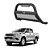 Quebra Mato Hilux 2016 2017 2018 2019 Com Grade Preto - Imagem 1