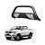 Quebra Mato Hilux 2010 2011 2012 2013 Grade Esportiva Preto - Imagem 1