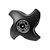 Calota Miolo Black Style Para Rodoar Aro 20/22,5 Ld 1 Un - Imagem 1