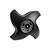 Calota Miolo Black Style Aro 20/22,5 Para Rodoar Le 1 Un - Imagem 1