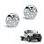 Calota Ford F-4000 2020 2021 2022 Dianteira Aro 16 Par - Imagem 1