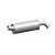 Silencioso Ford Cargo Leve Mecânico 2001 2002 2003 2004 2005 - Imagem 1
