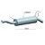 Silencioso Para Ford F350 2006 2007 2008 2009 2010 2011 2012 - Imagem 2