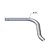 Tubo Terminal Curto Scania T/R 143 Euro 3 - Sem Respiro 4,5" - Imagem 2