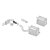 Tubo Flexível Mb Axor 2540 2544 2640 Até 2011 Inox 4 Poleg. - Imagem 2
