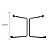 Suporte Espelho Retrovisor Mb 1924/1925/1929/1932/1933 Par - Imagem 2