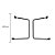 Suporte Espelho Retrovisor Mb 1419/1513/1517/1518/1519 Par - Imagem 2