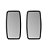 Espelho Retrovisor Vw Worker 23.220 / 31.310 Convexo 2un - Imagem 1