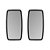 Espelho Retrovisor Ford Cargo 2425 / 2426 Avulso Plano Par - Imagem 1