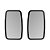 Espelho Retrovisor Mb L-608d Avulso Plano 2 Unidades - Imagem 1