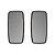 Espelho Retrovisor Mb Hpn 2318 / Hpn 2325 Avulso Plano 2 Un - Imagem 1