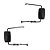 Espelho Retrovisor Ford F4000 1997 1998 Completo Plano - Par - Imagem 2