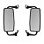 Espelho Retrovisor Scania T142 / R142 Completo Plano Par - Imagem 1