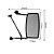 Espelho Retrovisor Vw Delivery  8.150 Plus E 9.150 Plano Par - Imagem 3