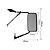 Espelho Retrovisor Mb Hpn 2318 / 2325 Plano Completo Par - Imagem 3