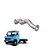 Tubo Saída Motor Mb 709 710 Plus 2002 2003 2004 2005 - Imagem 1