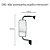 Suporte Espelho Retrovisor Ford Cargo 2011 2012 2013 2014 Le - Imagem 3