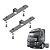 Suporte Da Placa Volvo Fh Com Parafusos - 2unidades - Imagem 1