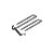 Conjunto Engate - Grampo S - Argola - Duas Correntes - Imagem 1