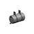 Corote Dagua 25l Preto Saboneteira E Torneira Cinta Metal - Imagem 1