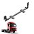 Suporte Do Parachoque Atego 1725 / 1726 / 1729 / 1730 - Imagem 1