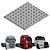 Protetor Caixa Bateria Volvo Fh 1990 1991 1992 1993 Aluminio - Imagem 1