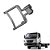 Suporte Paralama Mb Accelo 815 2015 2016 2017 Traseiro Ld - Imagem 1