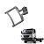 Suporte Paralama Mb Accelo 915 2003 2004 2005 Traseiro Le - Imagem 1
