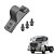 Conjunto Abracadeira Paralama Mb Atron Traseiro - Imagem 1