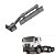 Suporte Paralama Vw Constellation 4 X 2 Lado Direito Central - Imagem 1