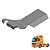 Suporte Defletor Calor Volvo Fh 2012 2013 2014 Bolsa Cabine - Imagem 1