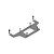 Suporte Placa Volvo Fh Com Parafuso 2021 2022 Traseiro - Imagem 2