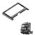 Suporte Rebaixe Banco Volvo Fh 1989 1990 1991 Altura 30mm - Imagem 1